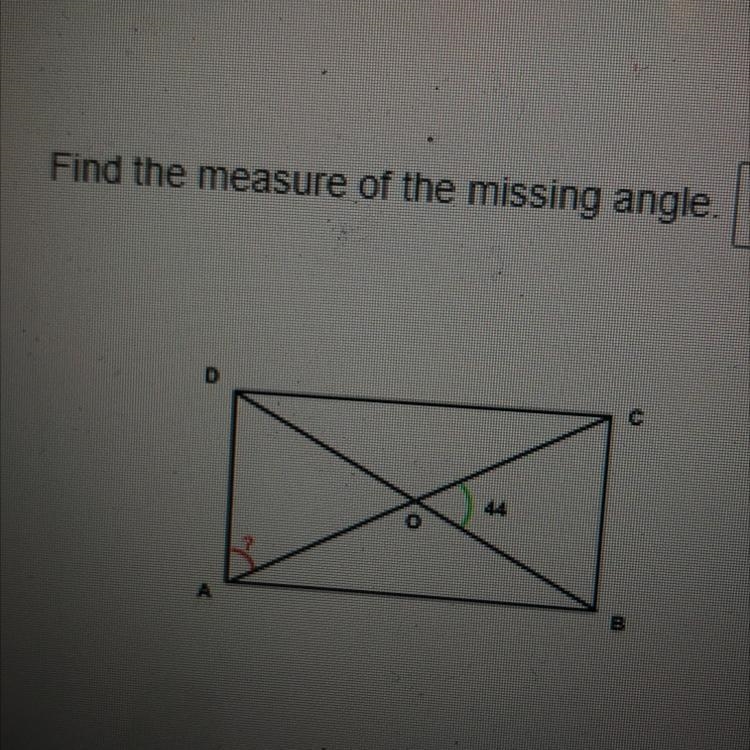 (Help) Find the measure of the missing angle-example-1