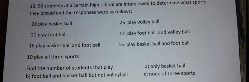 Find the number of students that play A basketball and football but not volleyball-example-1