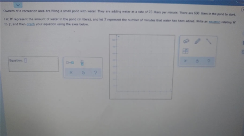 hello this is the problem that I am stuck on I need the equation but most of all I-example-1