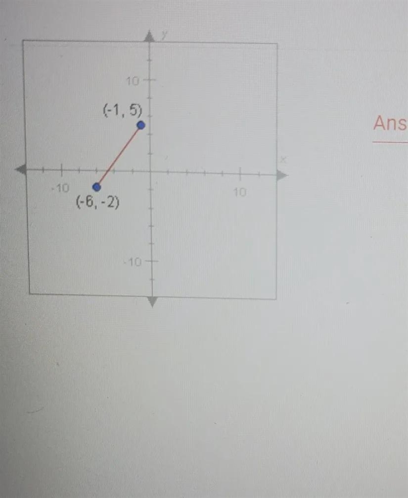 Find the midpoint of the segment below and enter its coordinates as anordered pair-example-1