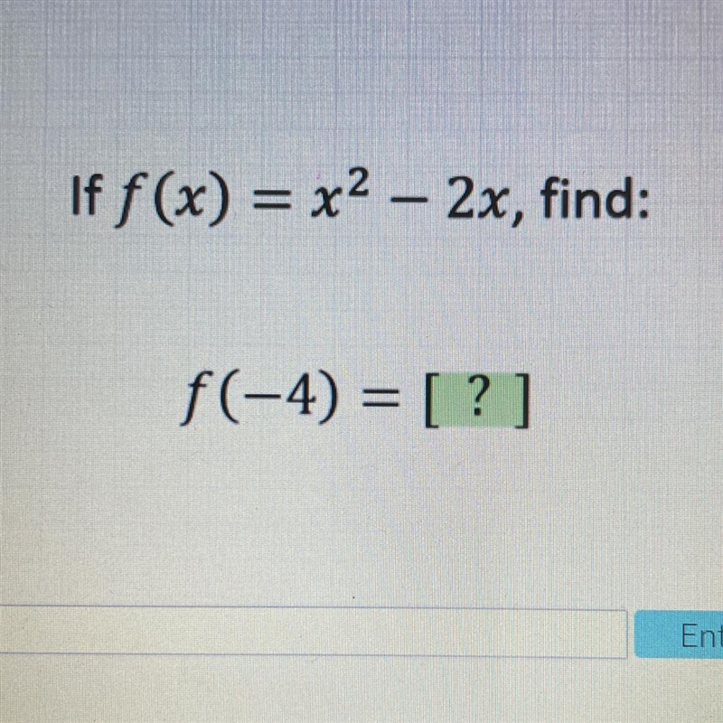 I did the problem, and got 8, it said it was incorrect. I then tried negative 8 but-example-1