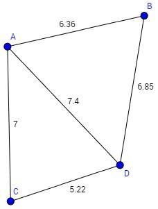 Find the area of quadrilateral ABCD. A. 20.2 units² B. 20.4 units² C. 37.66 units-example-1