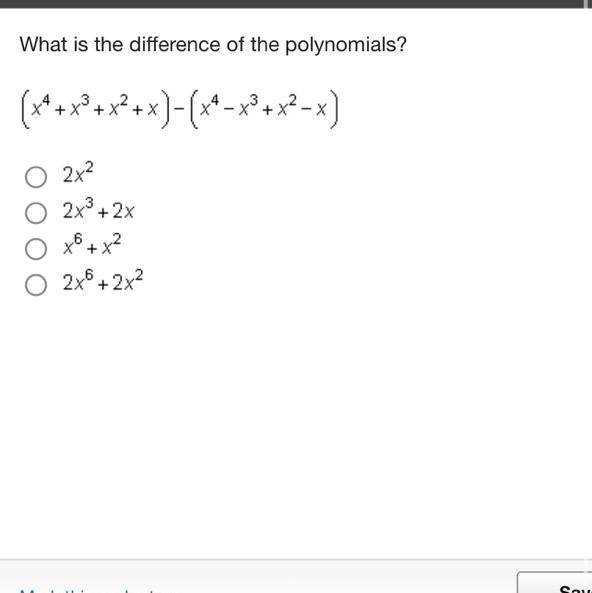 What is the difference of the polynomials ?-example-1