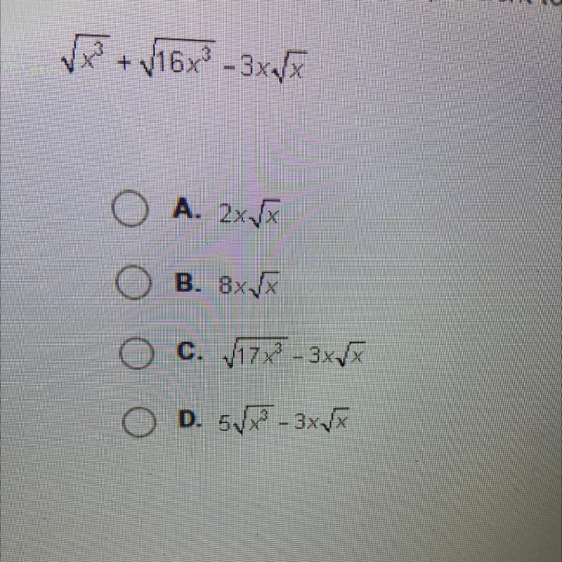 Which of the following is equivalent to the expression below when x less or equal-example-1