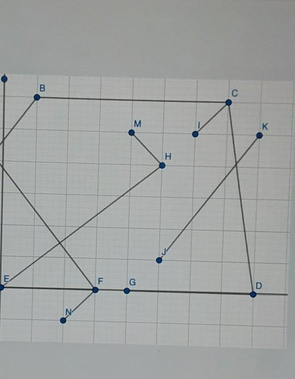 Calculate the midpoints and the lengths C and I on the left-example-1