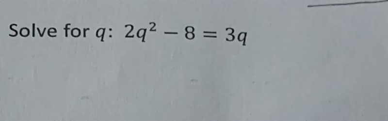 Please help me with this math problem. I have to Use the quadratic formula to solve-example-1