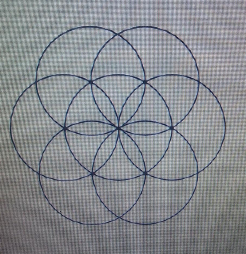 Here is a straightedge and compass construction. Use a straightedge to draw an equilateral-example-1