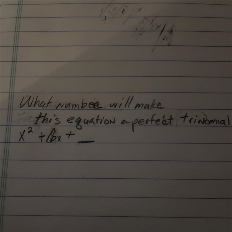 Find the number that will make this a perfect square trinomial-example-1