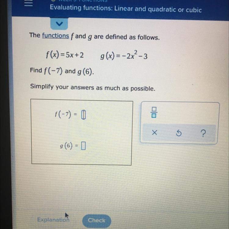 How do we find f and g for the following functions?-example-1