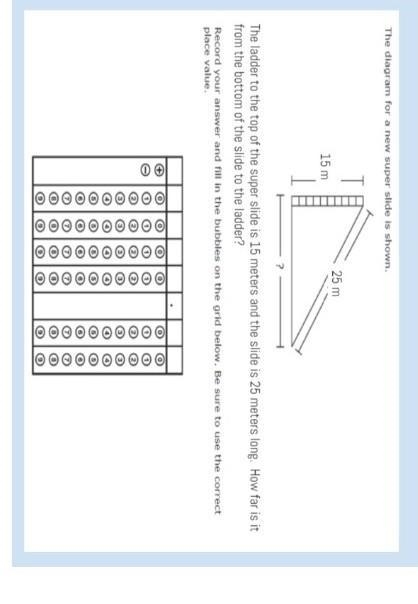 ladder to the top of the super slide in 15 minutes and the slide is 25 m long. how-example-1