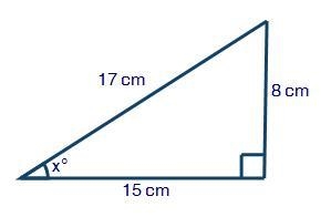 What is the value of cos x°?-example-1