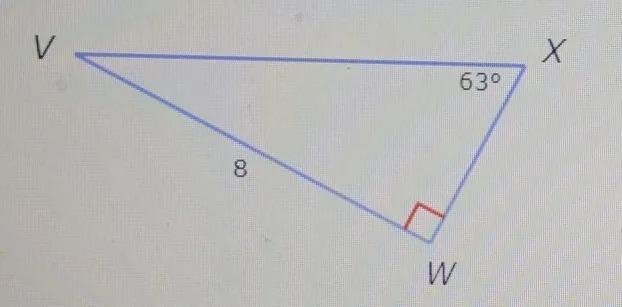 Find VX.Write your answer as an integer or as a decimal rounded to the nearest tenth-example-1