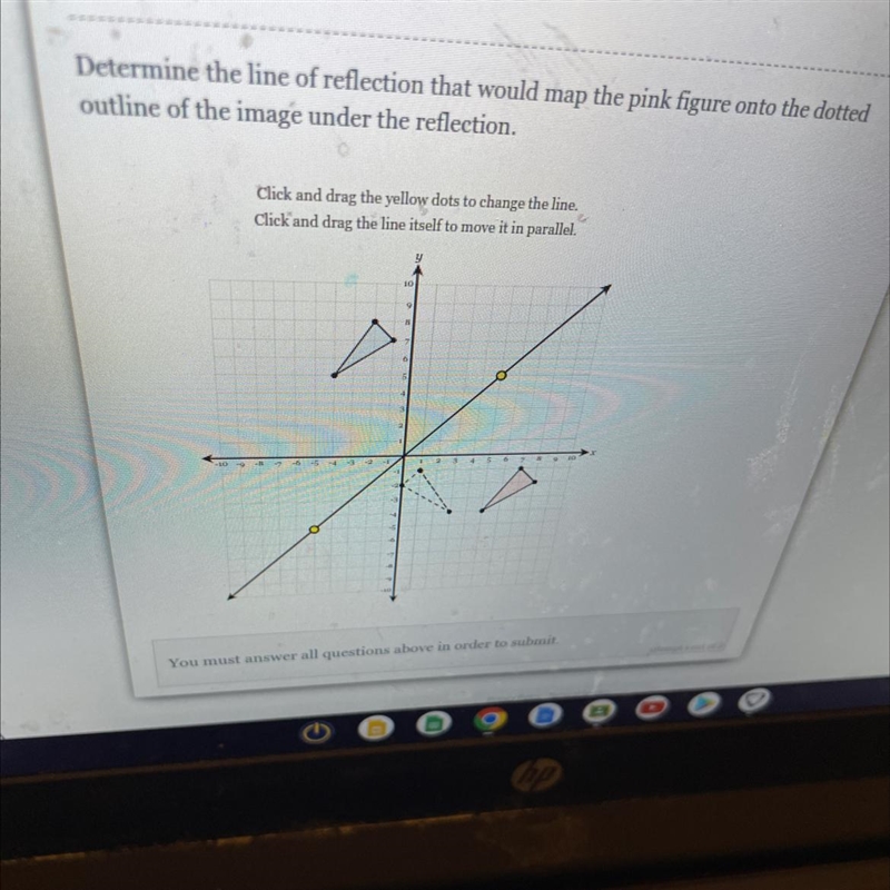 Need help with this please show me where should the line go-example-1