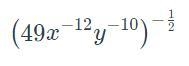 Simplify the following expression to simplest form using only positive exponents. 4-example-1