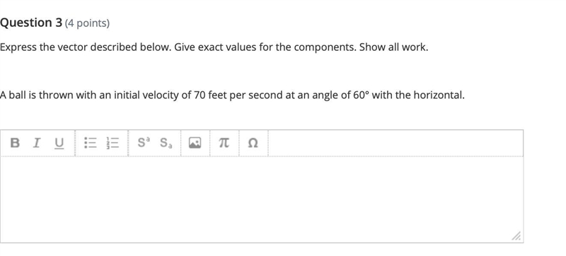 Express the vector described below. Give exact values for the components. Show all-example-1