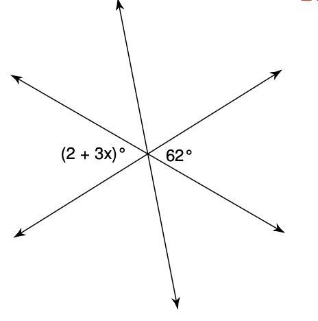 Determine the value of x. is it 20?-example-1