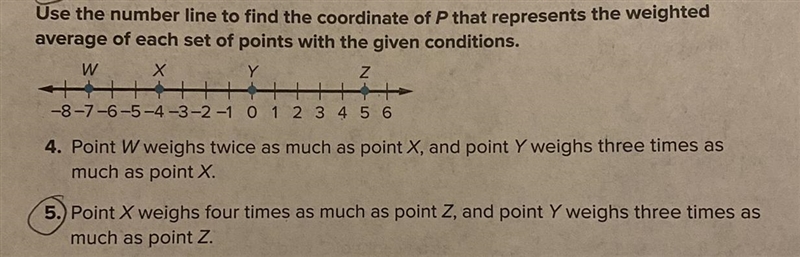 HELP WITH NUMBER 5 FOR 20 POINTS-example-1