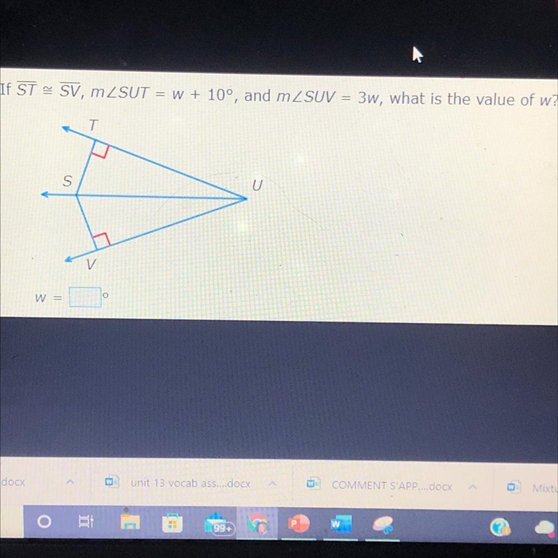 What is the value of w?-example-1