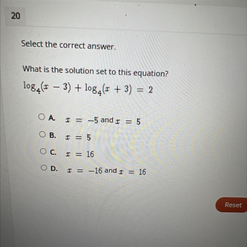 What is the solution set to this equation?108, (2 - 3) + 108, (7 + 3) = 2-example-1