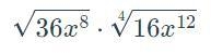 Given x > 0 rewrite the following expression in simplest form. 8-example-1