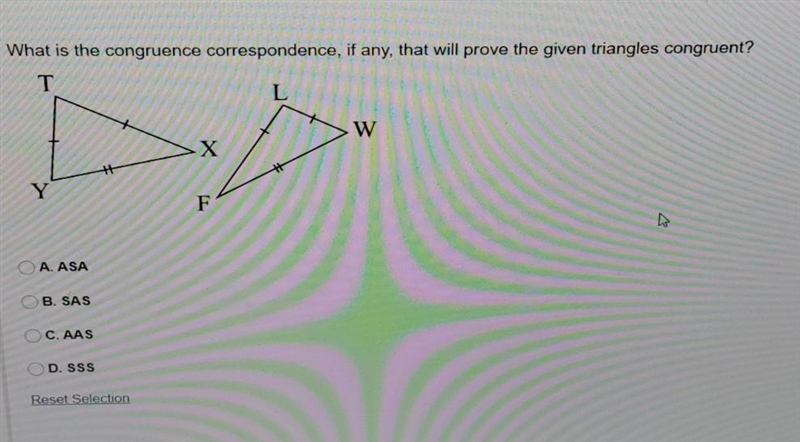 What is the congruence correspondence?​-example-1