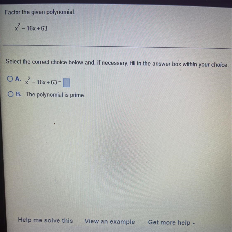 Calculus, factor the given polynomial.-example-1