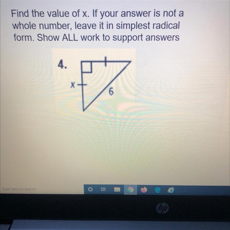 The answer is 3(sign)2 I need help with the work-example-1