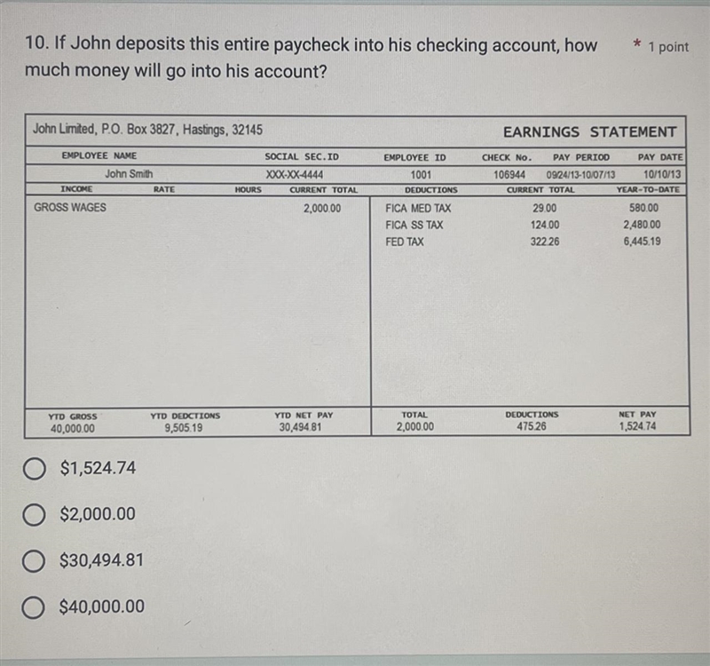 I NEED HELP WITH THIS PLEASE AND THANK YOU, I WOULD REALLY APPRECIATE YOU! If John-example-1