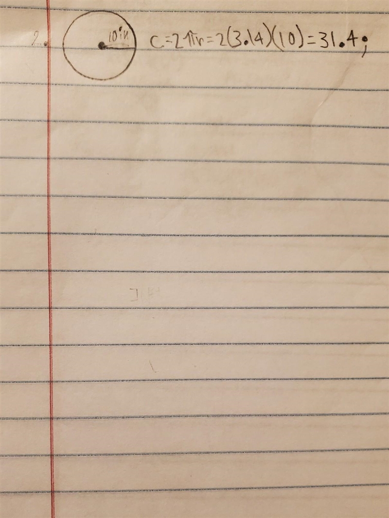 If the circumference of a circle is 10 pie inches, what is the area, in square inches-example-1