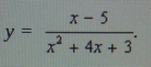 Describe the vertical asymptote and hole for the graph of-example-1