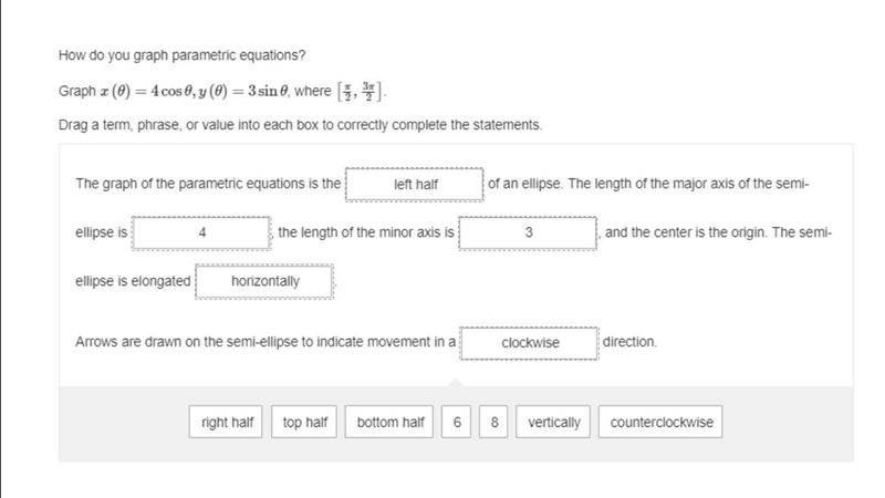 Would love for an expert to verify my solutions:High school trig.-example-1