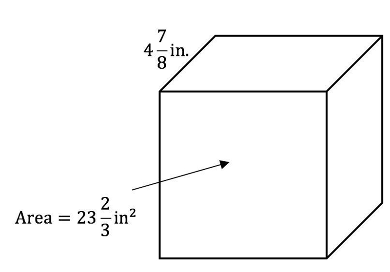 Calculate the volume of the right rectangular prism shown. Edulastic Question-example-1