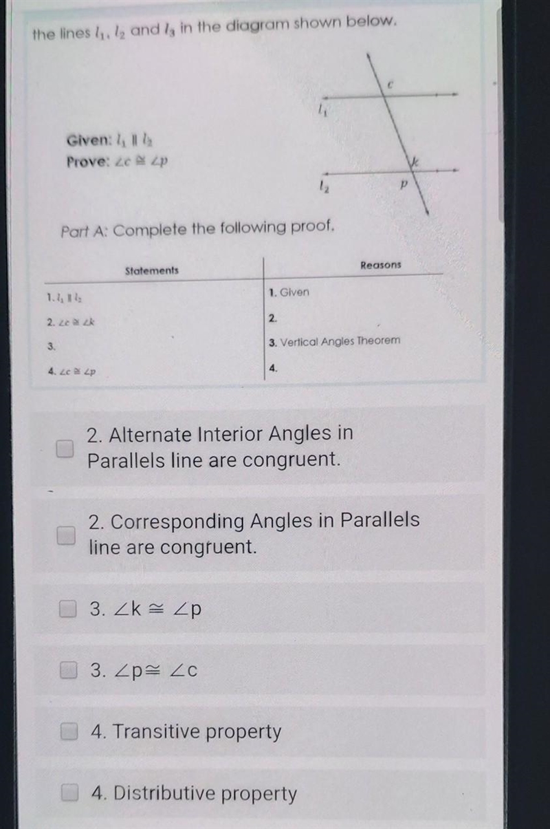 The lines l1 l2 and l3 in the diagram show below-example-1