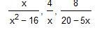 Find the LCD of the rational expressions in the list.-example-1