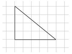 PLEASE HELP How can the area of this triangle be determined by forming a rectangle-example-1