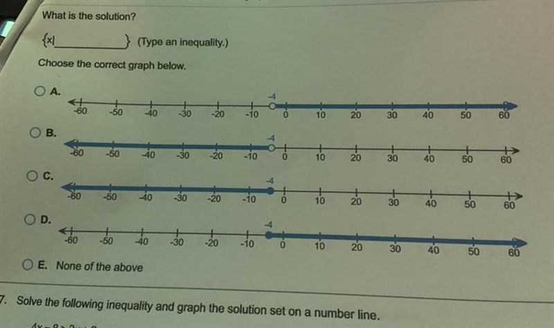 How to solve and what are the answers it’s a two parter question.-example-1