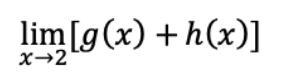 Use the information given in the first image to evaluate the limit.-example-2