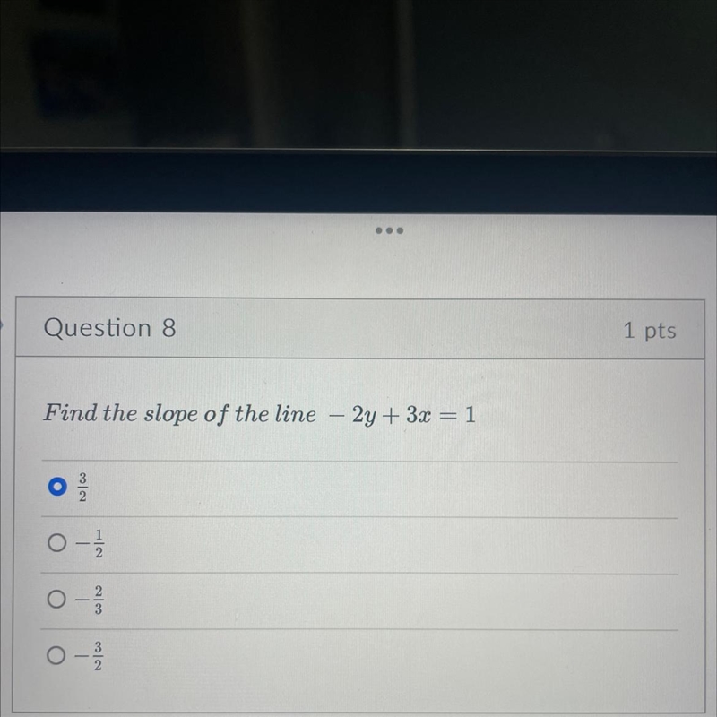 Find the slope of the line-example-1