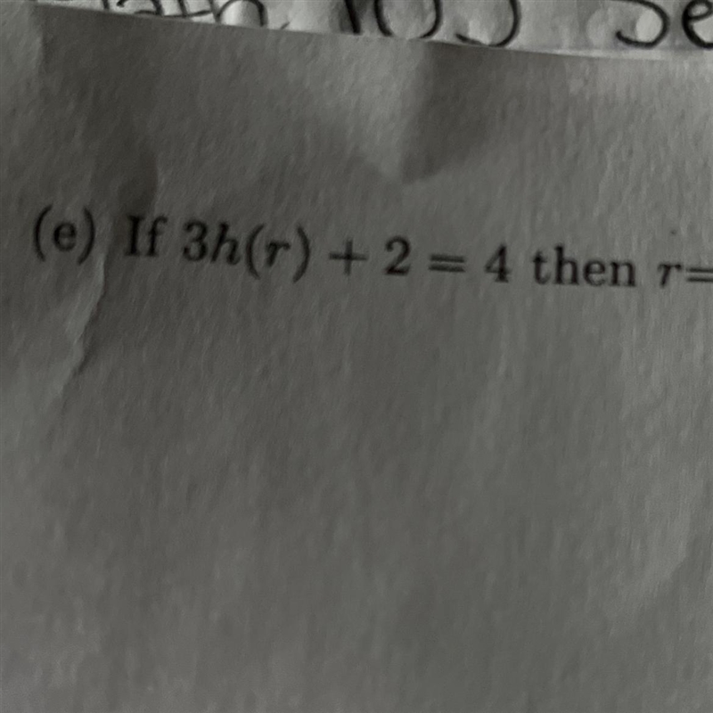 The function we need to use answer this is h(r)= √4-r-example-1