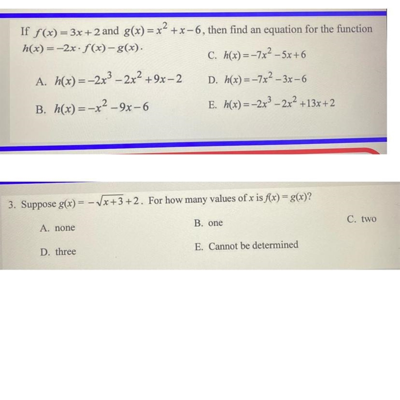 Need help answering these to QuestionsCan’t seem to understand, really struggling-example-1