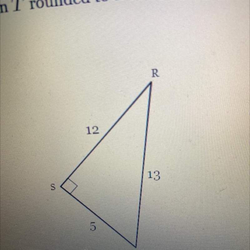 Find the value of tan T rounded to the nearest hundredth-example-1