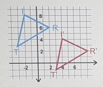 Describe the translation:A) 4 units right and 6 units downB) 4 units left and 6 units-example-1