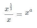 Evaluate the left hand side to find the value of aa in the equation in simplest form-example-1