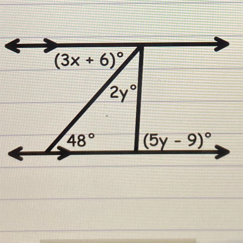 Find x and y helppppp !!-example-1