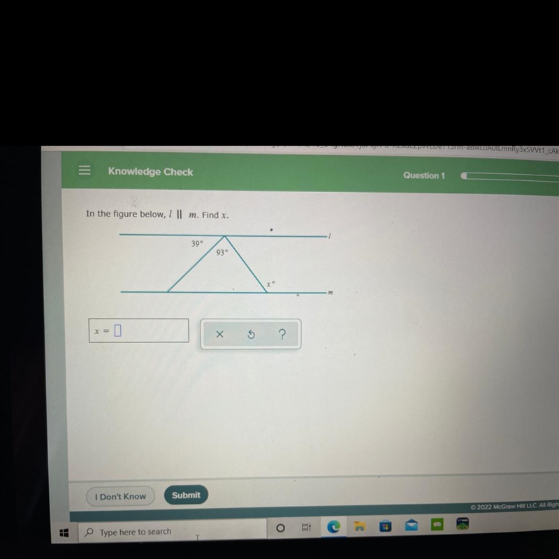 What is the value of x-example-1