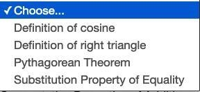 Given: CD⎯⎯⎯⎯⎯⎯ is an altitude of △ABC.Prove: a2=b2+c2−2bccosAFigure shows triangle-example-2