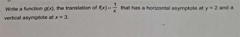 Write a function g(x), the translation of... that has a horizontal asymptote at y-example-1