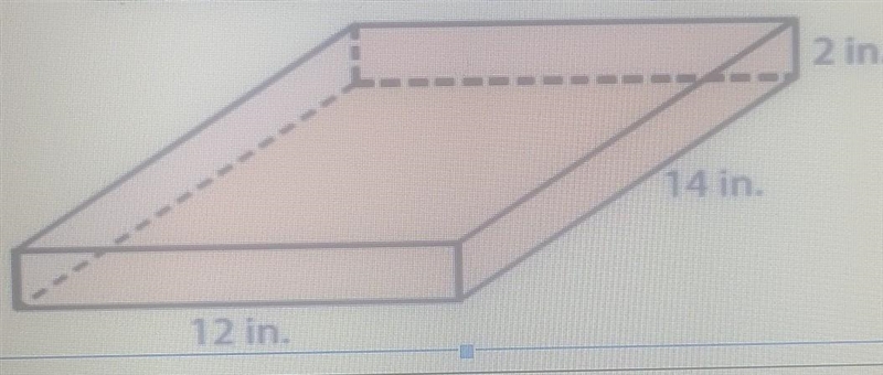 Henry stores the arrowheads he has found in a box the shape of a rectangular prism-example-1