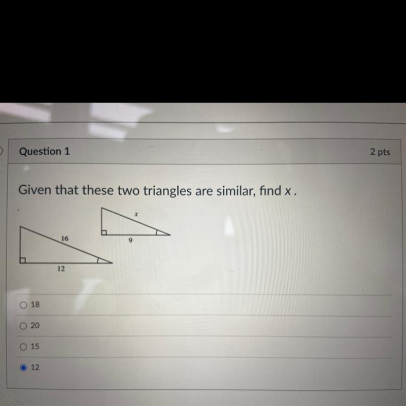 Need help finding x. Thank you!-example-1