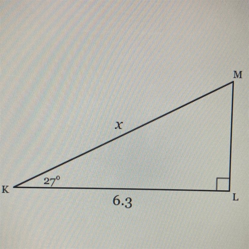 Solve for x. Round to the nearest tenth, if necessary.-example-1